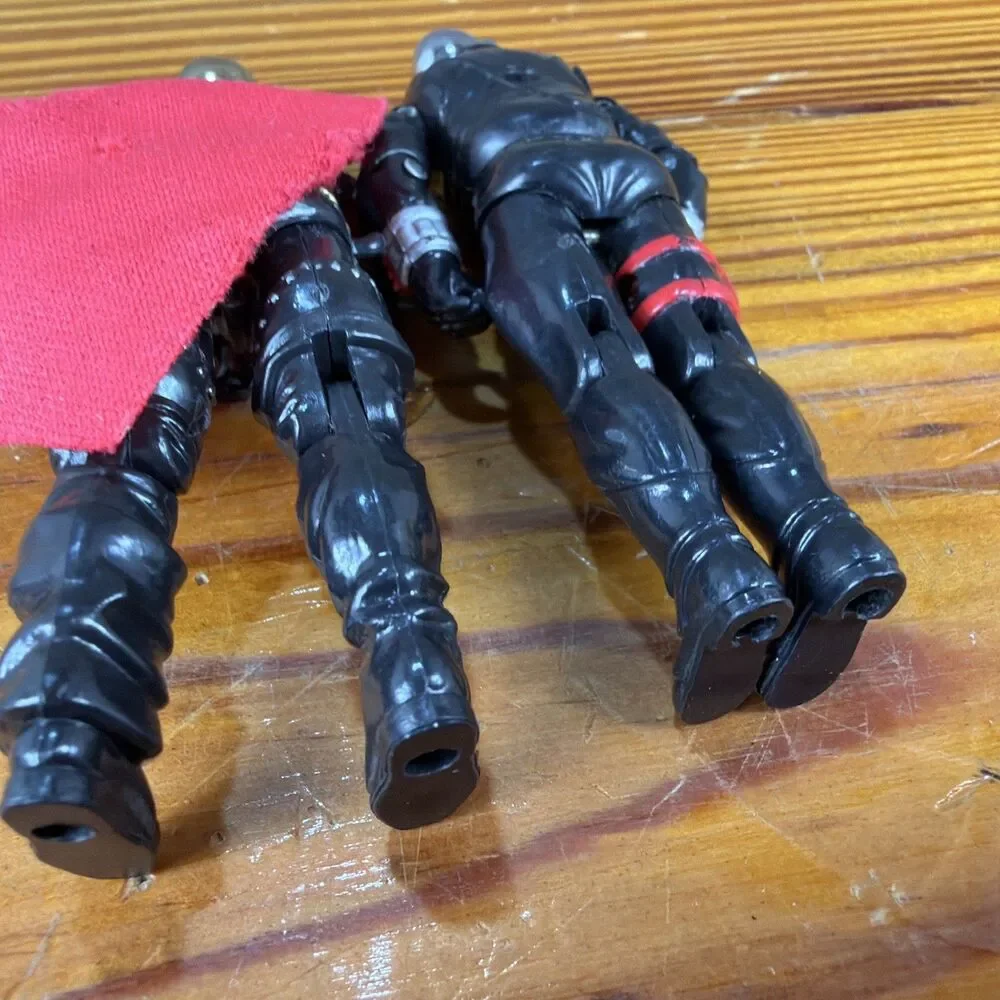 Vintage Hasbro G.I. Joe V1 Destro & 1988 V2 Destro (no Sword) Clean-Tight